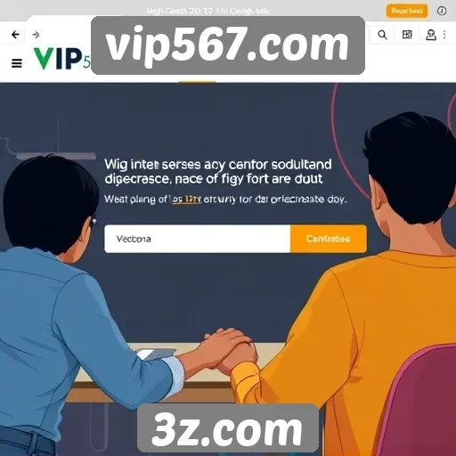 Críticas e elogios sobre a interface do vip567.com